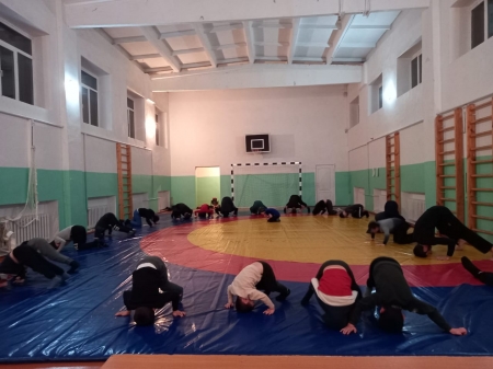 Тренировочные занятия тренера по дзюдо Успанова Ахмеда