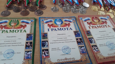 Открытый районный турнир по дзюдо приуроченный ко Дню мира в Чеченской Республике