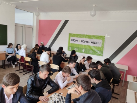 Районные соревнования по шашкам, приуроченные ко Дню Чеченского языка