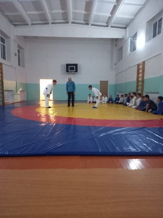 Внутришкольный турнир по дзюдо, приуроченный ко Дню Чеченской Республики. 