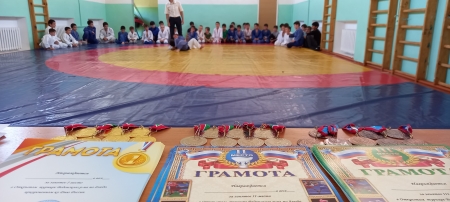 Внутришкольный турнир по дзюдо, приуроченный ко Дню мира в Чеченской Республике